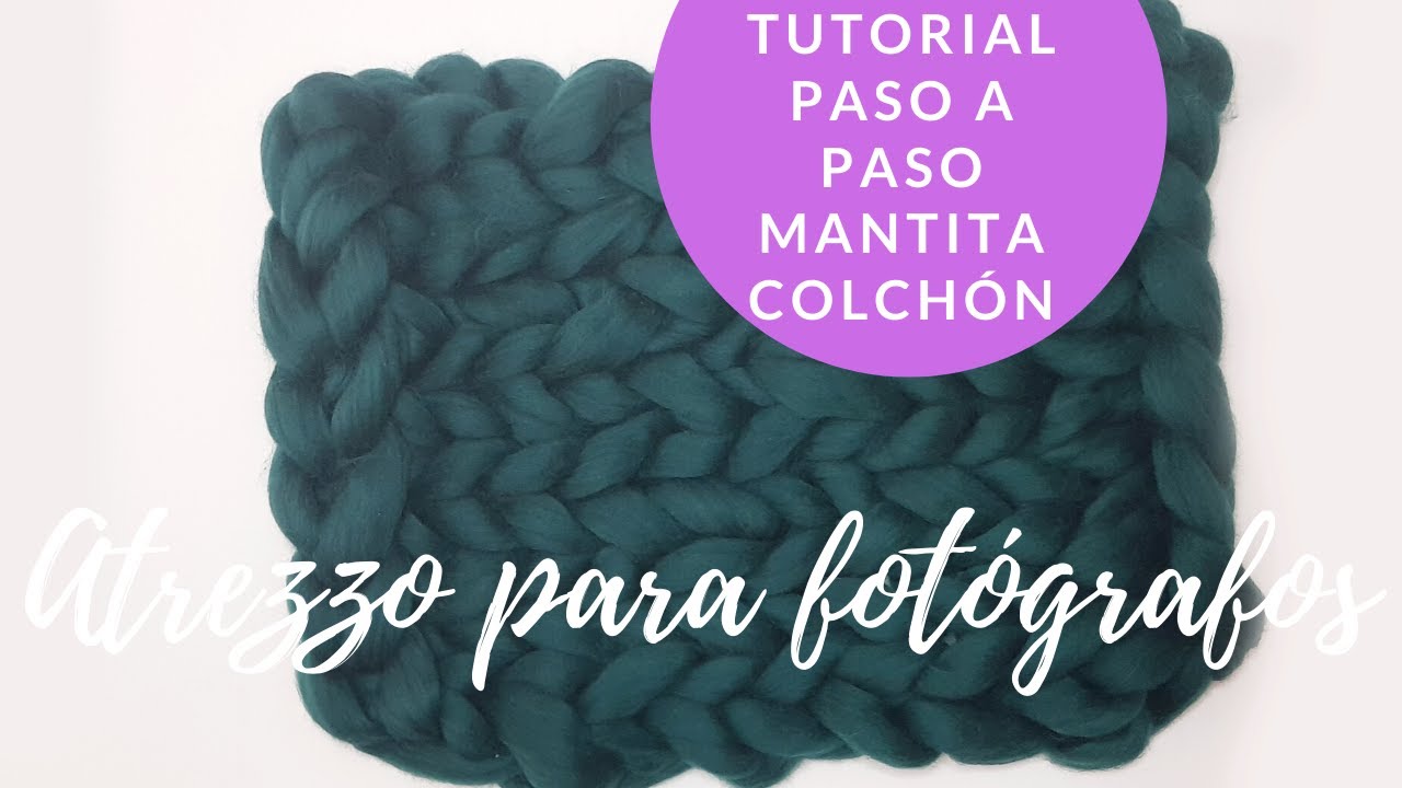 Como hacer una mantita de lana para colocar a los bebés