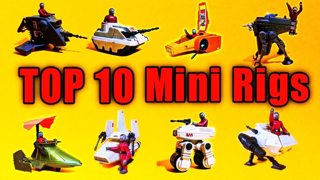 TOP 10 VINTAGE STAR WARS MINI RIGS