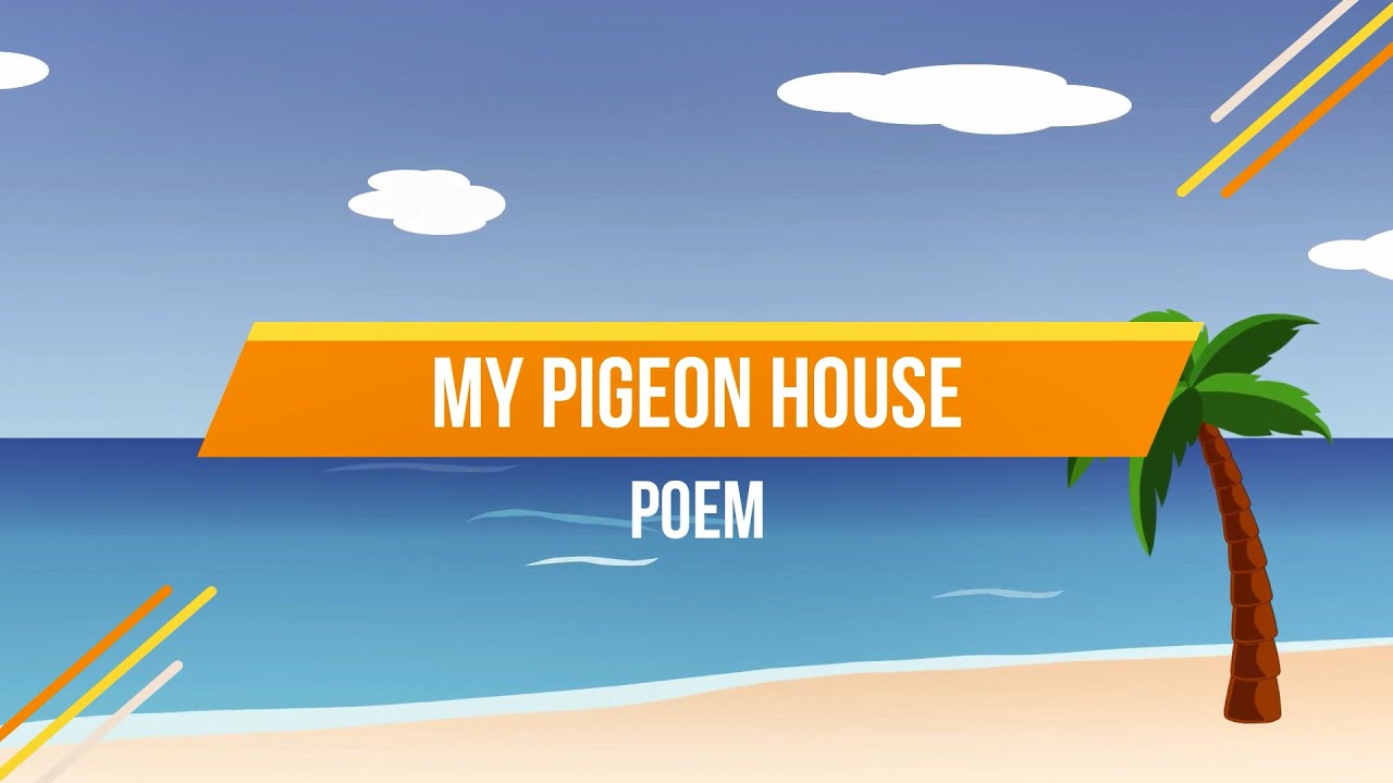 My pigeon House Lyrics Video | English Nursery Rhymes Full Lyrics For Kids | PoemVentures