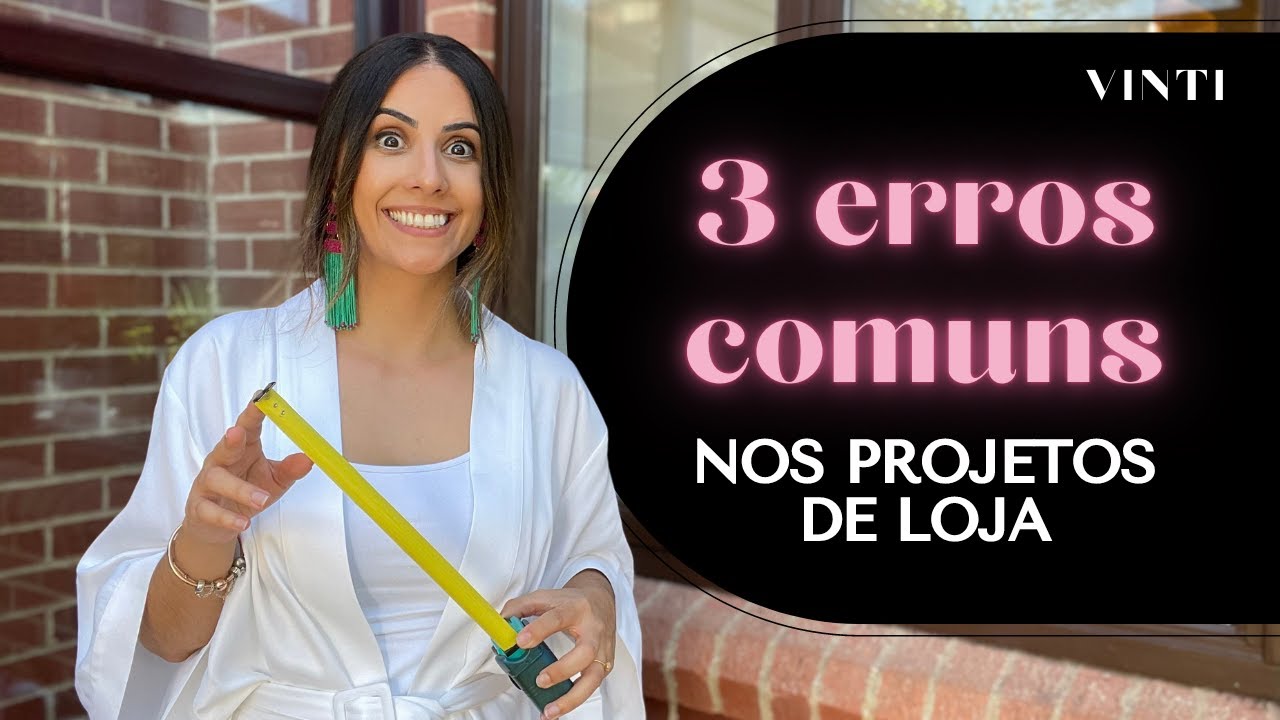 3 erros comuns no projeto de loja