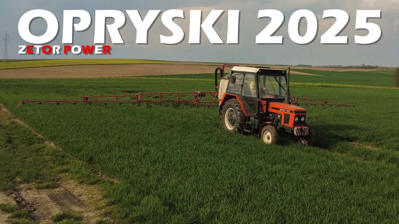 [4K] ✩ Opryski 2025 ✩ Zetor Power ✩ Zachód Słońca ✩