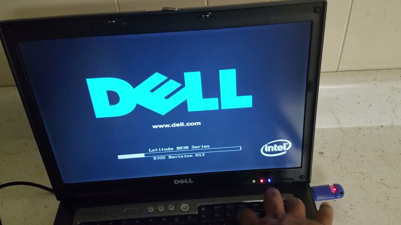 Dell Latitude D830 win 7 install