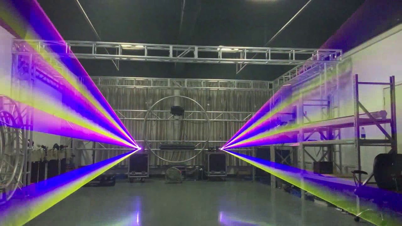 Opt 15W RGB Laser projector