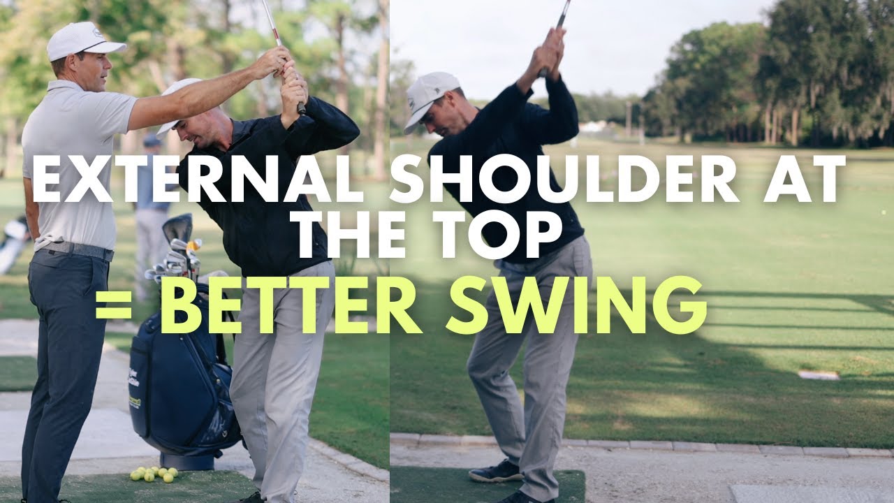 Внешнее плечо в верхней точке = лучший замах