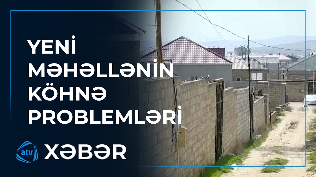 Sakinlər Saray qəsəbəsində susuzluqdan əziyyət çəkir