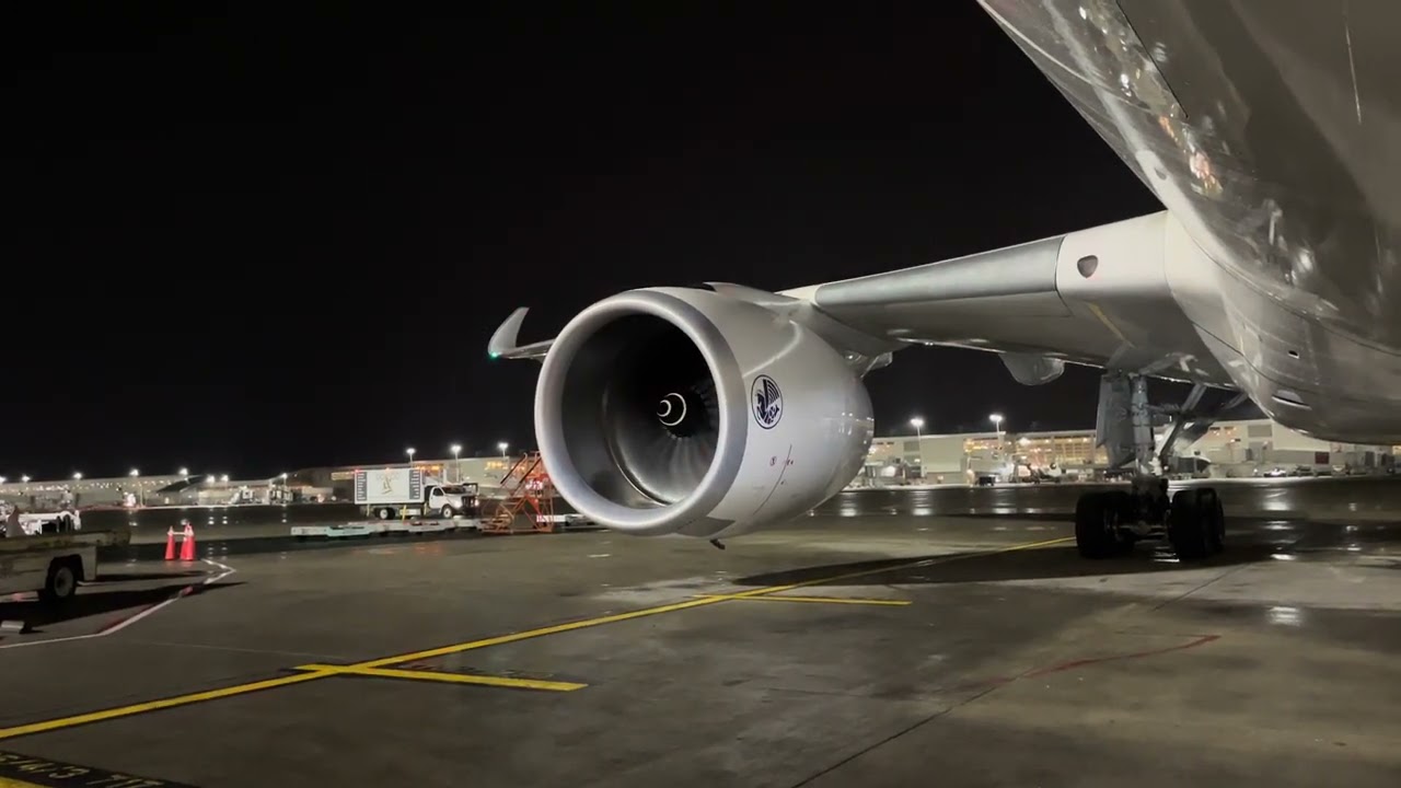 A350-900 engine start