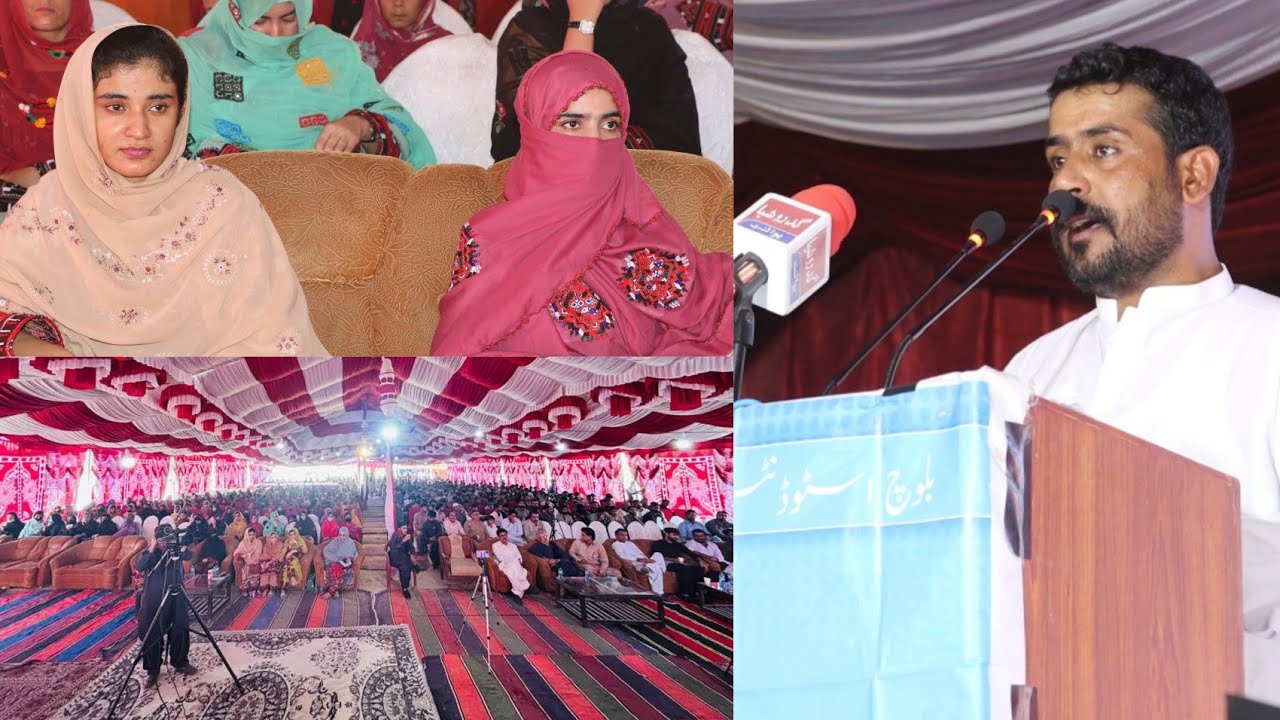 BSAC organized Two-days Saba literary festival at Turbat| Chairman Shabir Baloch speech.
