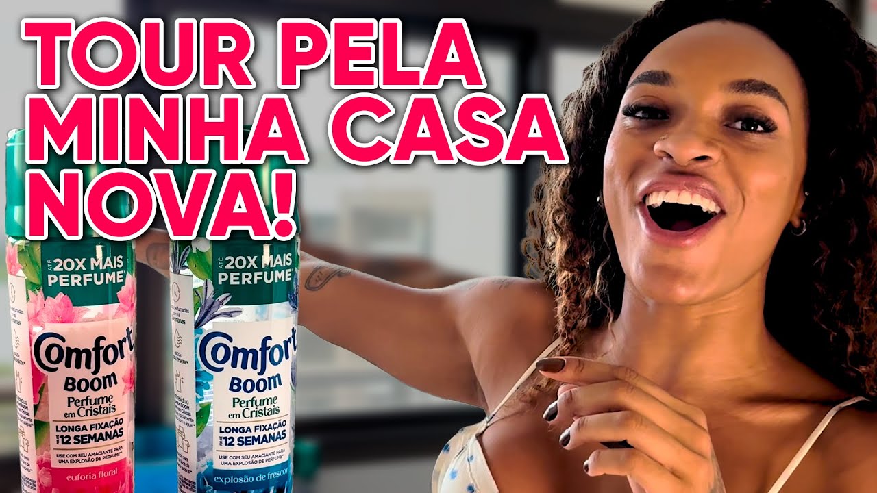 TOUR PELA MINHA CASA NOVA com COMFORT!