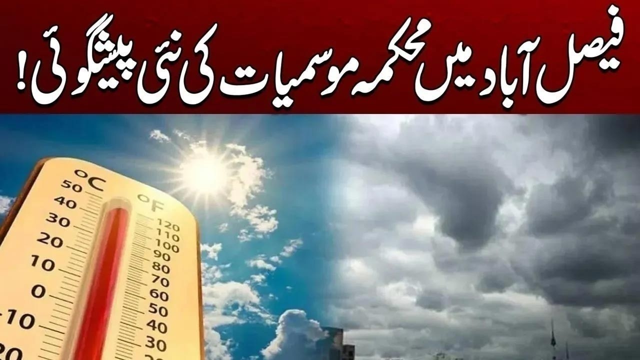 Latest Forecast for Faisalabad | Weather Update | City 41