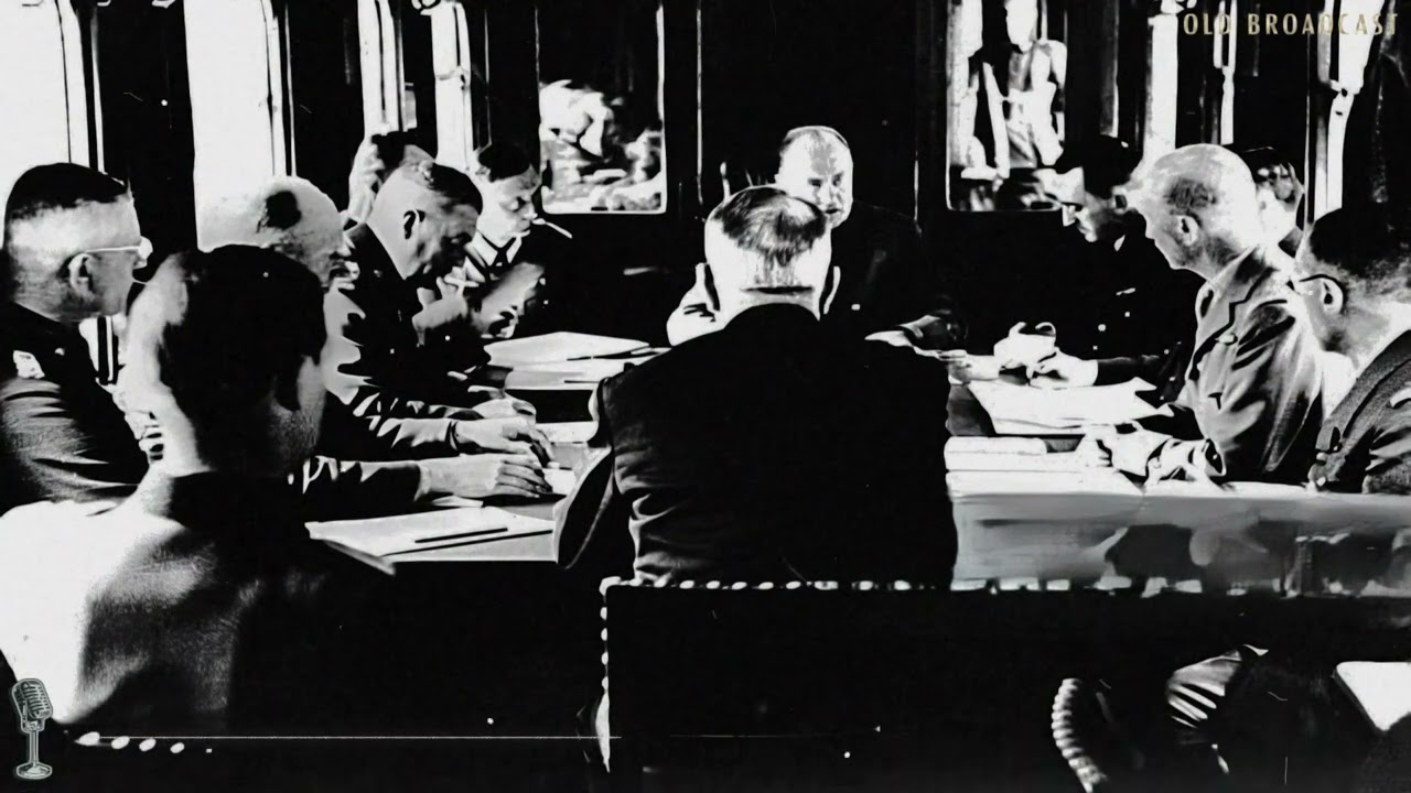 1940 Radio: William Shirer on French Surrender Negotiations CBS Broadcast, Jun 21, 1940