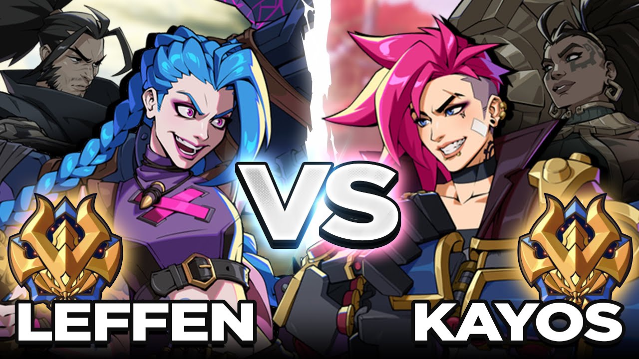 RANK 1 EU 🏆 LEFFEN (Jinx + Yasuo) vs KAYOS (Vi + Illaoi) | 2XKO Challenger Gameplay