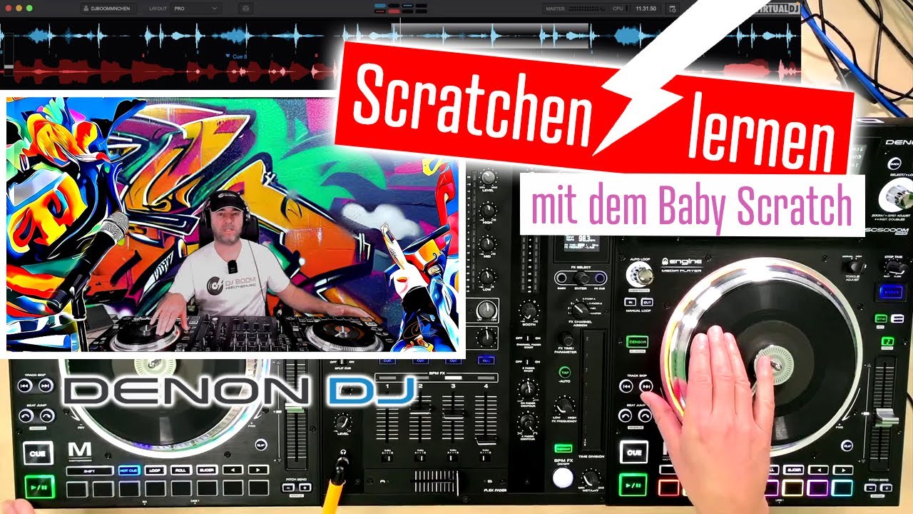 Scratchen lernen mit dem Baby Scratch - Beginner Tutorial (Deutsch)