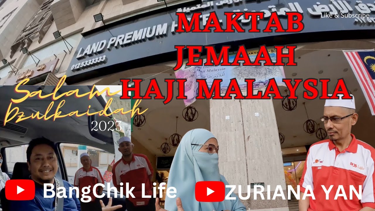 Penginapan Jemaah Haji 2023 bersama @BangChikLife dan Petugas Pos Malaysia