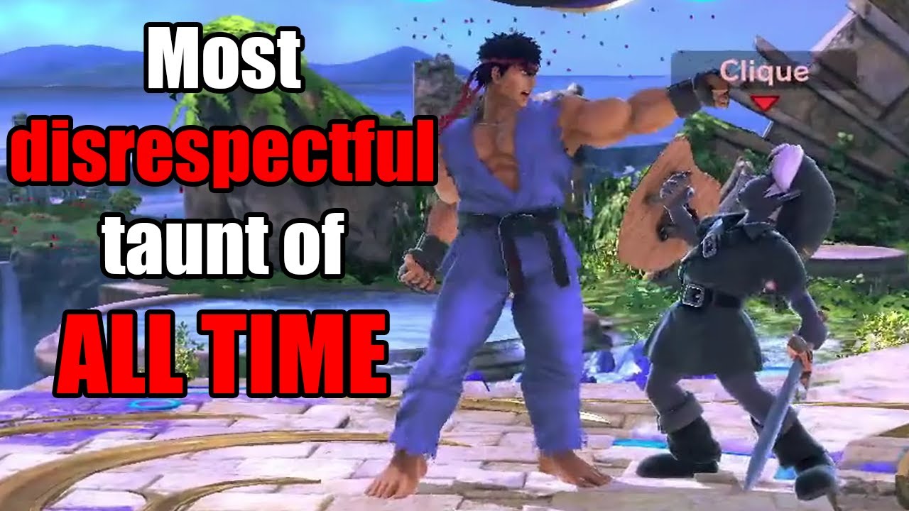 get taunted