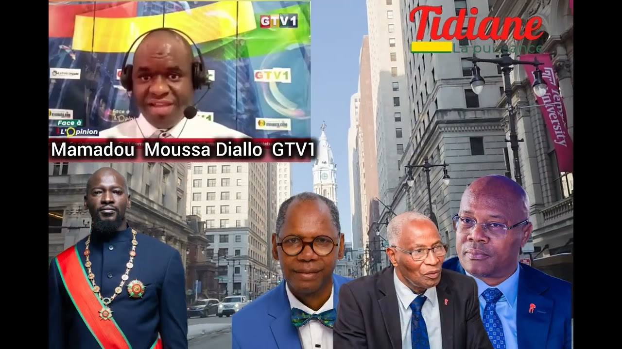 🚨 Mamadou Moussa Diallo GTV1 life  : Le jeux entre Bah Oury,  Ousmane Gaoual Diallo,  Lamarana Petit