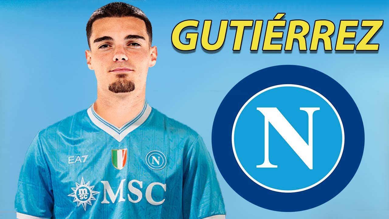 Miguel Gutierrez ● Welcome to Napoli 2025 🔵🇪🇸 Best Skills, Assists & Tackles