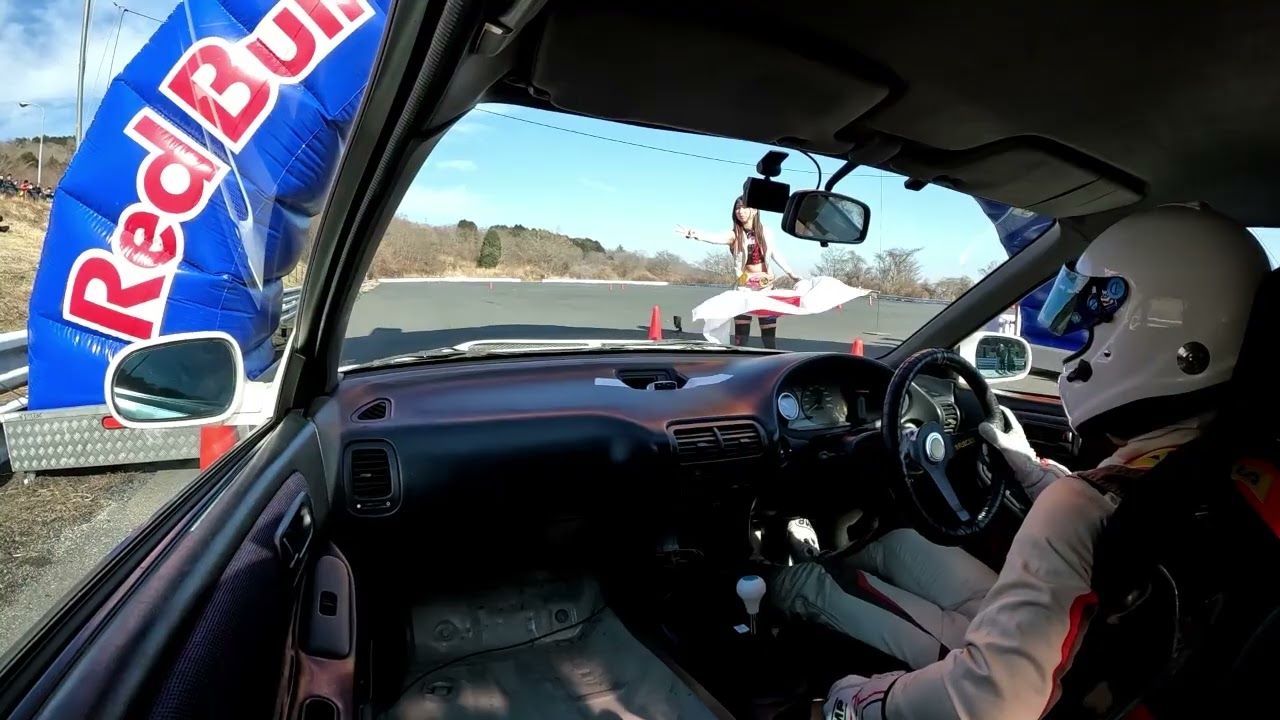 関東自動車部新人戦2026 デモラン2本目 インテグラタイプR DC2