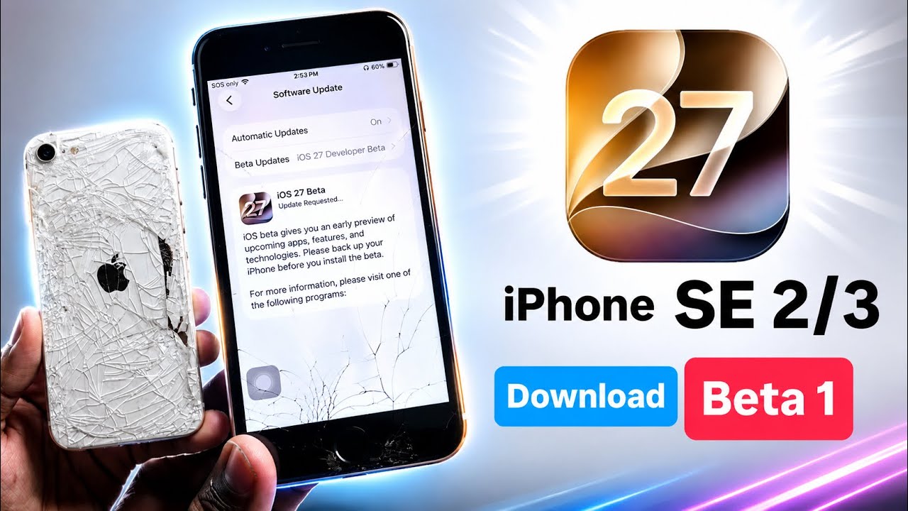 How to install iOS 27 on iPhone SE 2/3 | Download iOS 27 on iPhone SE 2 