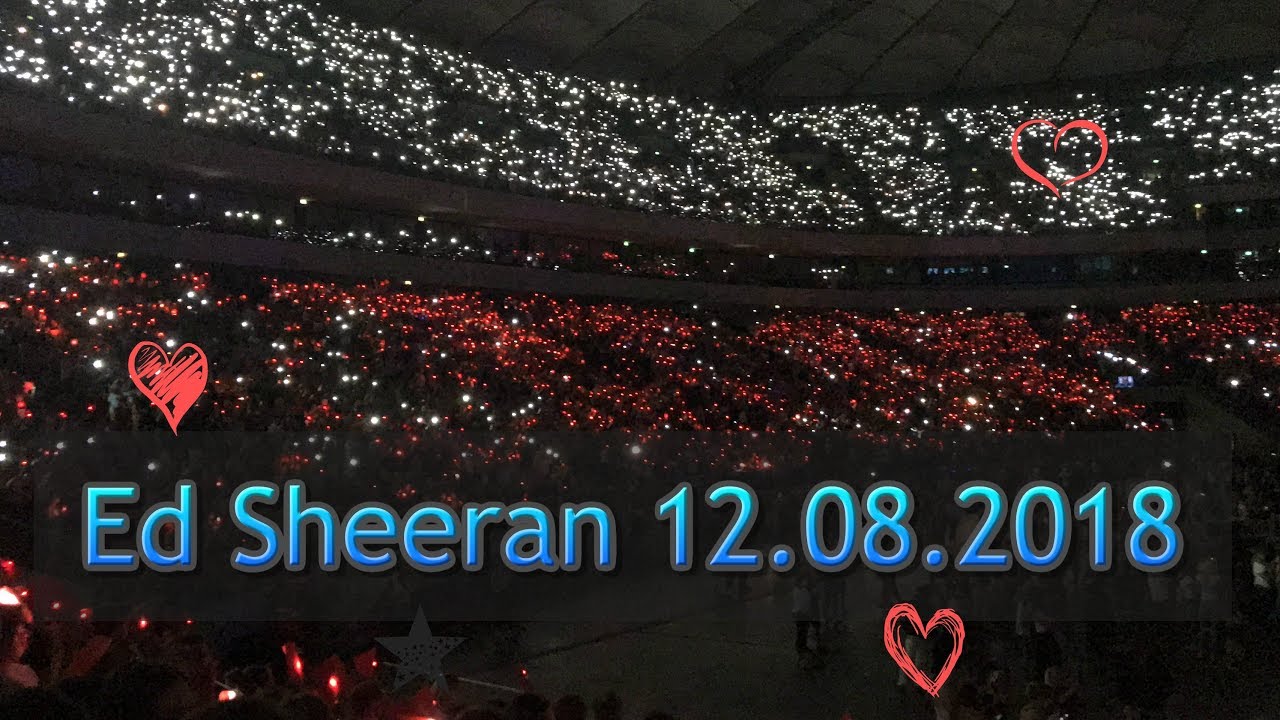 Ed Sheeran Warszawa 2018