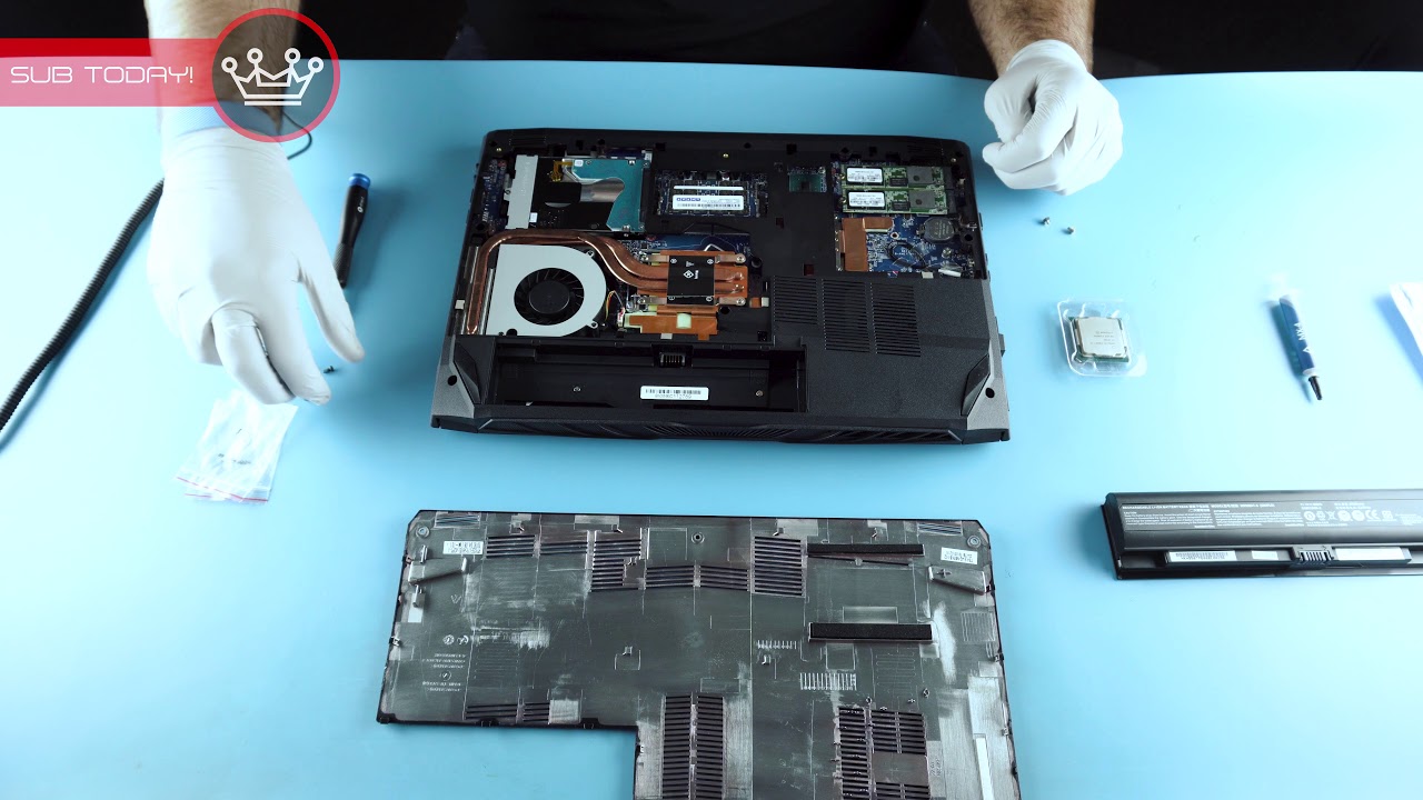 CUKUSA P950VR | Full Build | How to Service, Upgrade & Fix Laptop (Teardown)