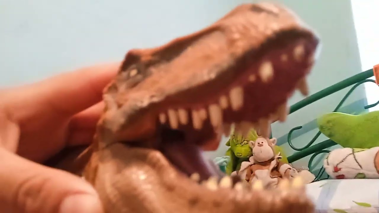 Review del t-rex de Jurassic World,de Hasbro.
