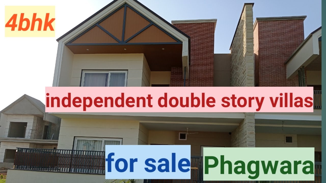 4bhk independent double story villas for sale in Phagwara