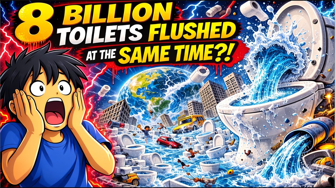 What If 8 Billion Toilets Flushed at The SAME TIME?