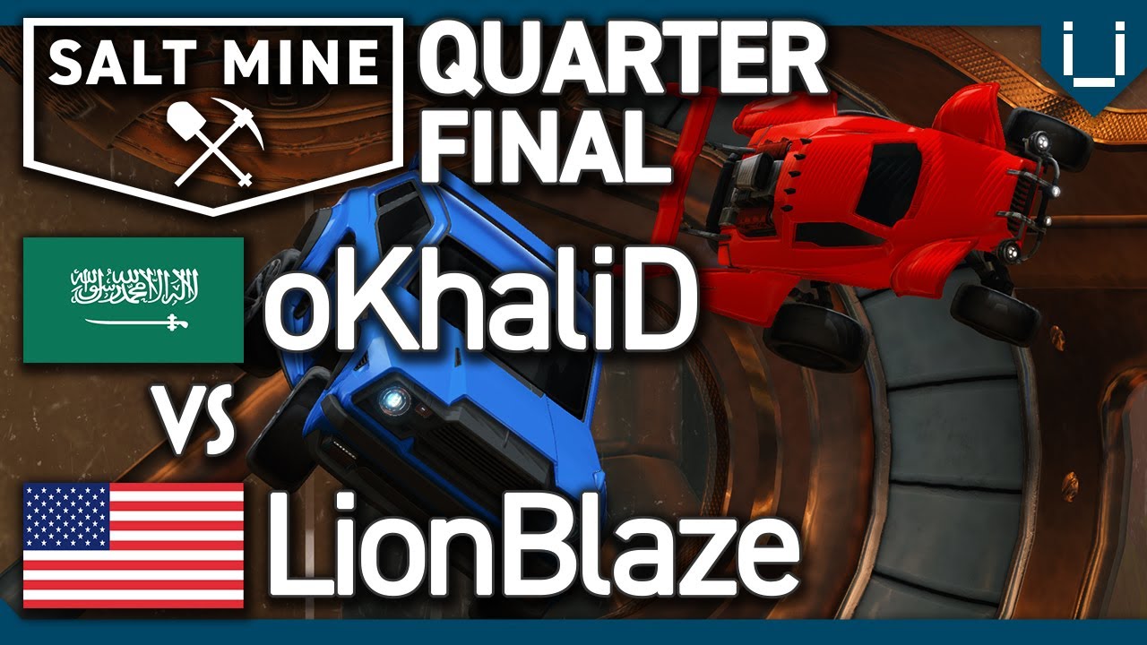 Salt Mine Worlds ep.2 | oKhaliD vs LionBlaze | Quarter Final | 1v1 Rocket League Tournament