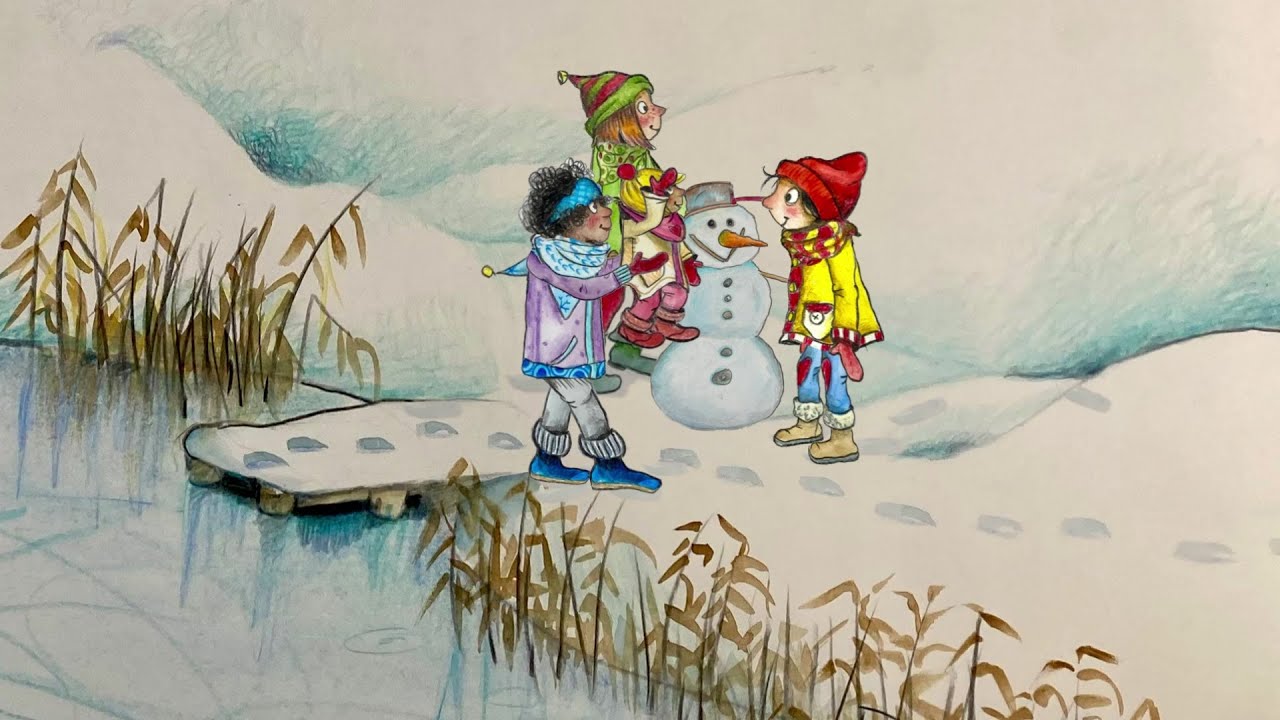 Winterkinder | Rolf Zuckowski - mit Illustrationen von Julia Ginsbach