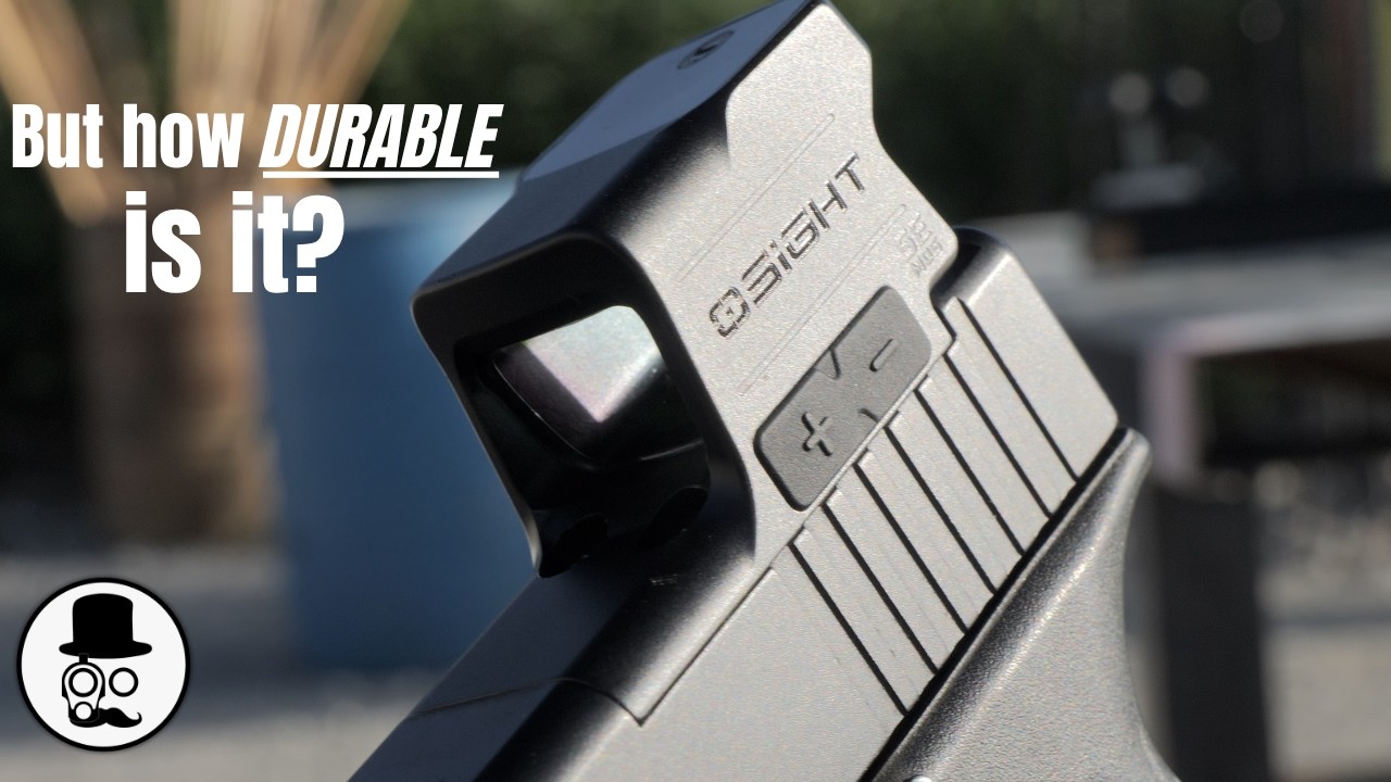Osight makes a Glock MOS Sight - but is it any good? Torture test.