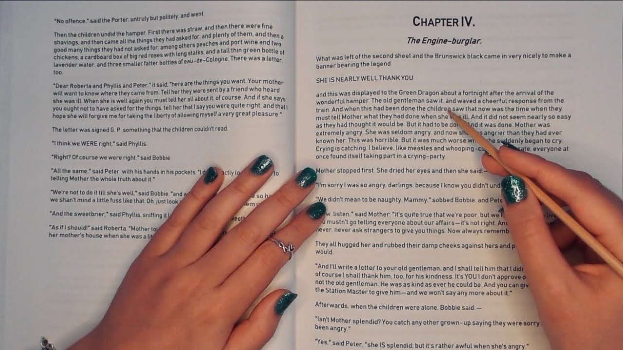 ASMR inaudible/unintelligible reading (super clicky whispering)