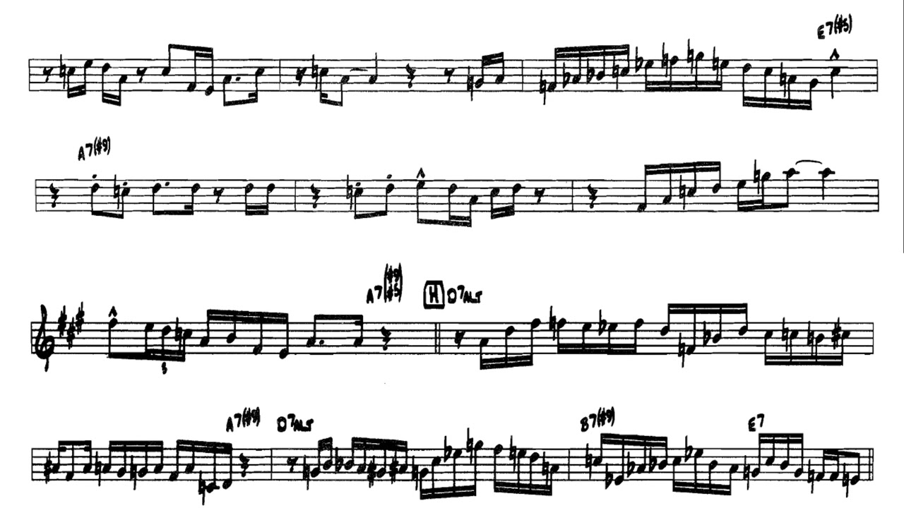 XI. See Forever: 14 Blues & Funk Etudes - For Eb