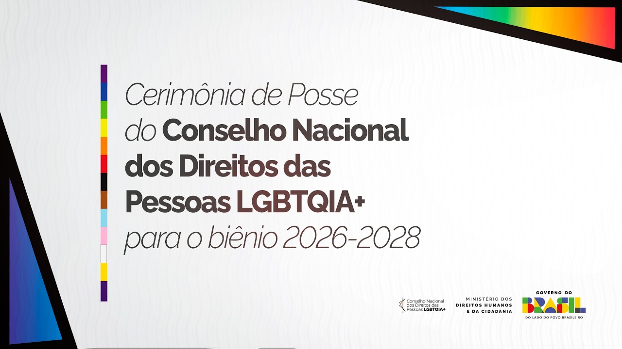 🎥🔴#AoVivo| Posse do Conselho dos Direitos das Pessoas LGBTQIA+