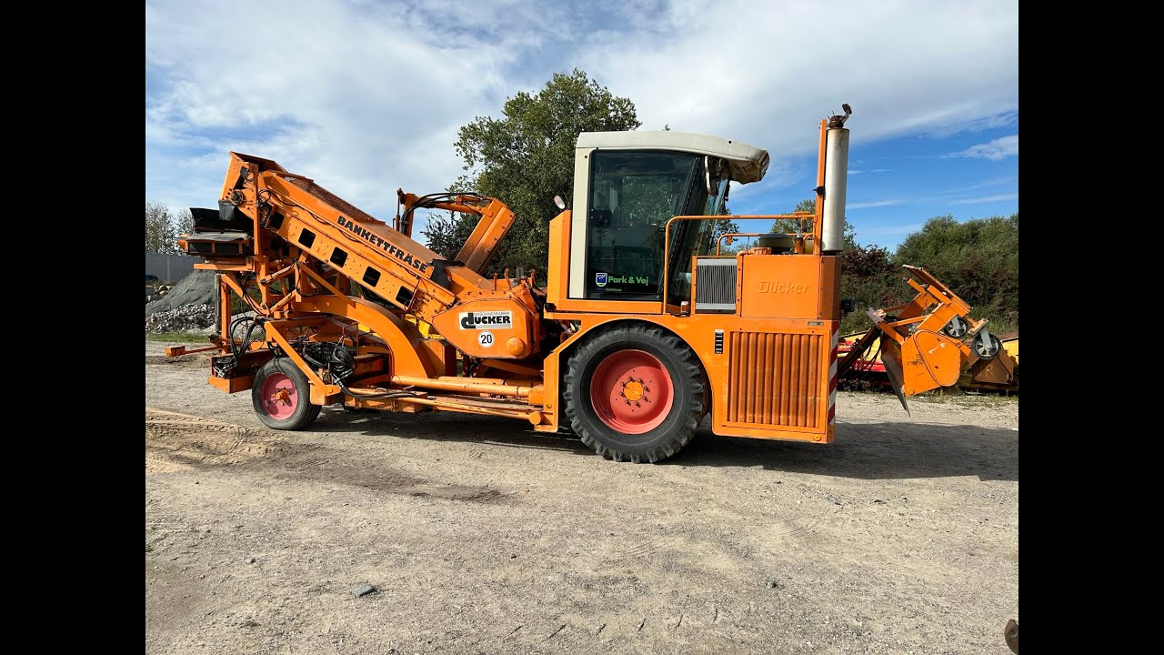 Dücker SBF 900 rabathøvl