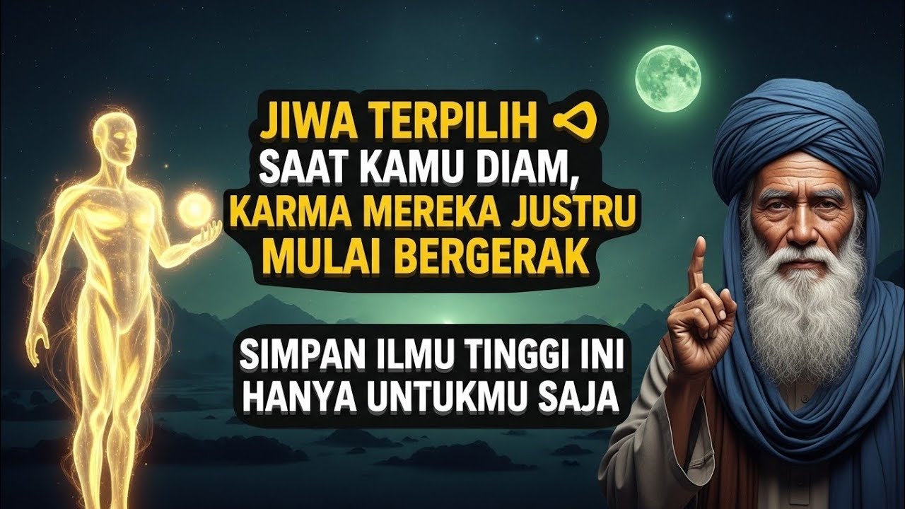JIWA TERPILIH 💫 SAAT KAMU DIAM, KARMA MEREKA JUSTRU MULAI BERGERAK