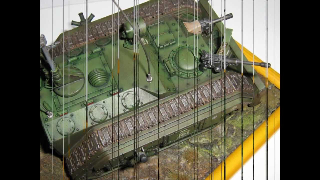 WarHammer 40000 Chimera converted into a command & control vehicle