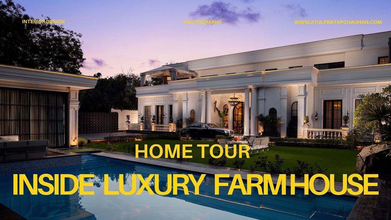 K VIRAJInside a Super Luxury Farmhouse in Chhatarpur, Delhi | Home Tour by K Viraj
