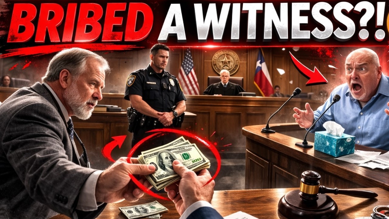 Caught Bribing a Witness — Then Argues with the Judge