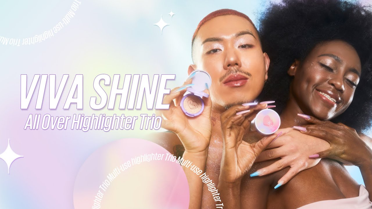 💜Viva Shine✨ | A Head-to-toe Glitter for Everyone💖 | Kaja Beauty