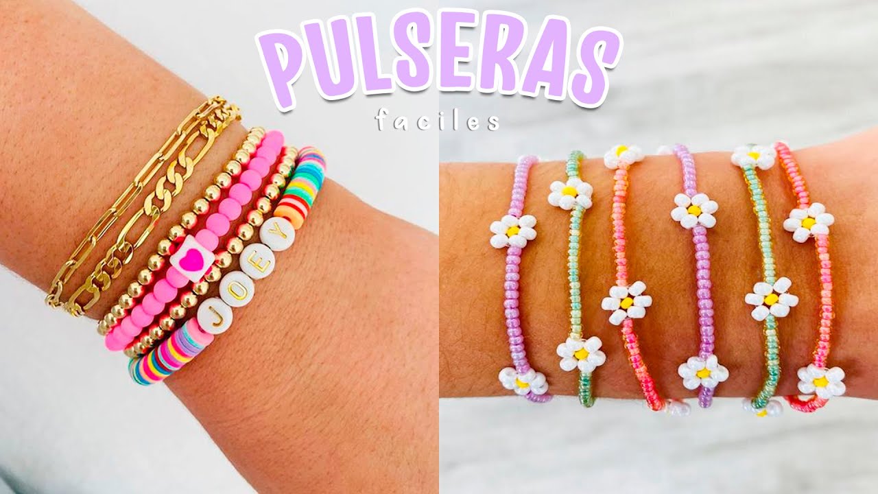 15 IDEAS PARA HACER PULSERAS Y CHOKERS!! CREA TUS ACCESORIOS CON MOSTACILLAS o ABALORIOS
