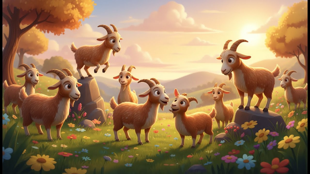 The Clever Little Goat & The Big Bad Wolf | Aesop’s Fables: Stories for Kids with Morals