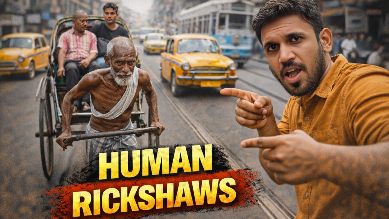 Why Do Human Rickshaws Still Exist In Kolkata?