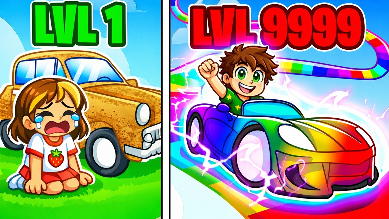 Am CEA MAI OP *MASINA* in Car Racing Simulator pe ROBLOX...