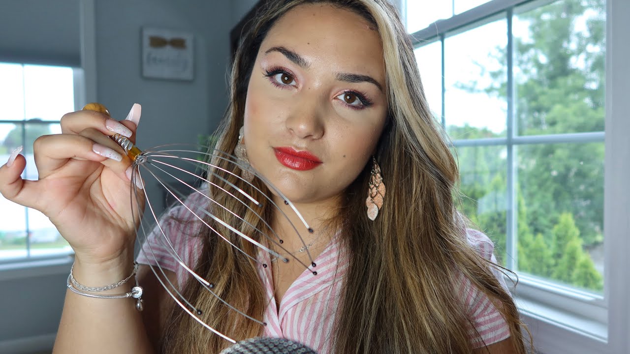 ASMR-  Tratamiento para el cabello EXTREMADAMENTE RELAJANTE