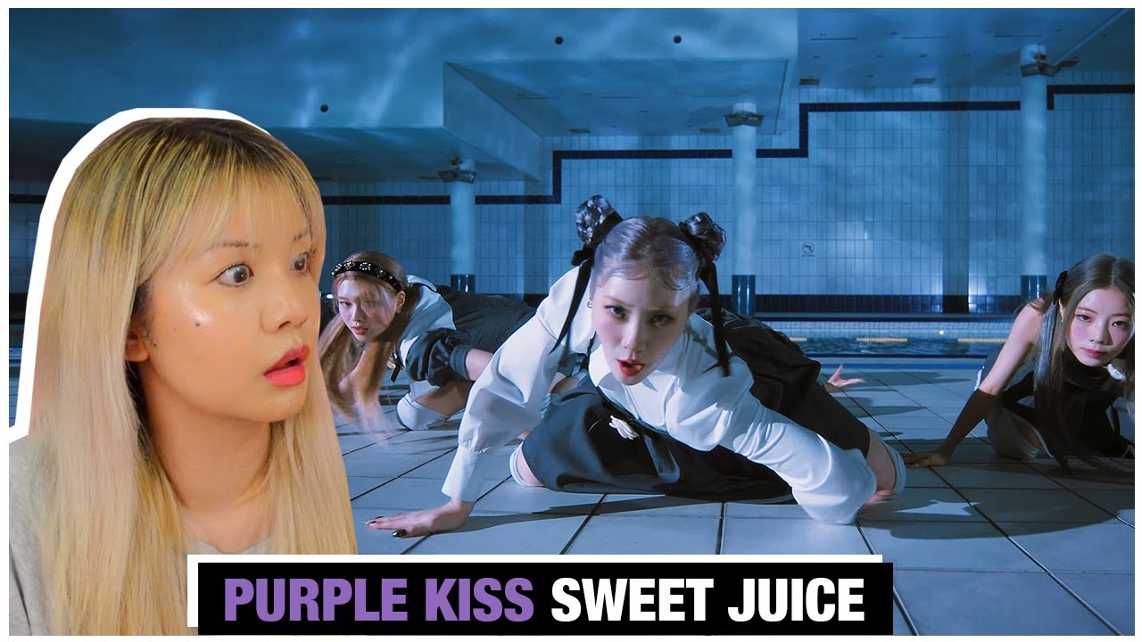 A RETIRED DANCER'S POV— Purple Kiss "Sweet Juice" M/V & Dance Practice