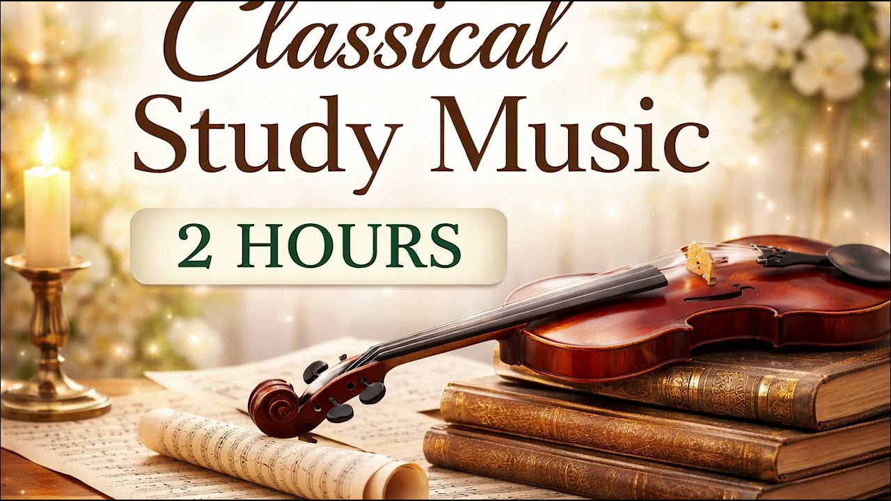 Classical Study Music for Deep Focus – Calm Mozart-Style Orchestra (1 Hour)