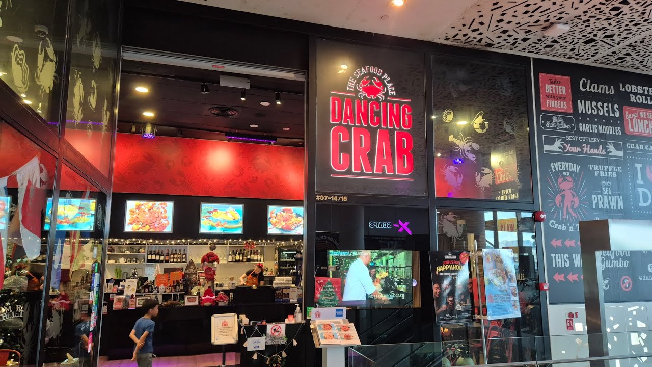 Dancing Crab at Orchard Central #food #singapore 