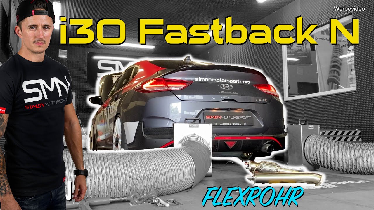 Simon Motorsport - Hyundai i30 Fastback N | Bringt das Flexrohr Leistung?