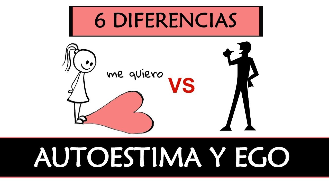 6 Diferencias entre Autoestima y Ego (egocentrismo)