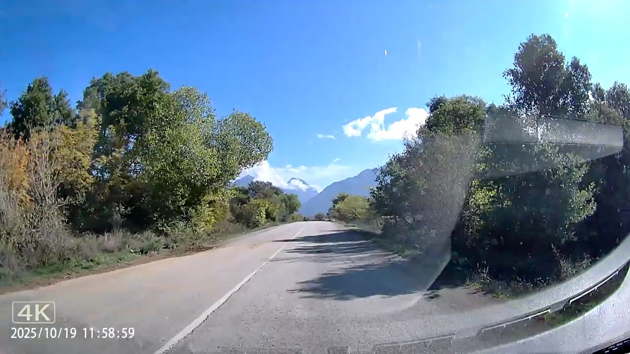 Σύνορα Μέρτζανης → Κόνιτσα (18 Λεπτά) | DashCam Drive στην Ήπειρο | Mertzani to Konitsa Scenic Road
